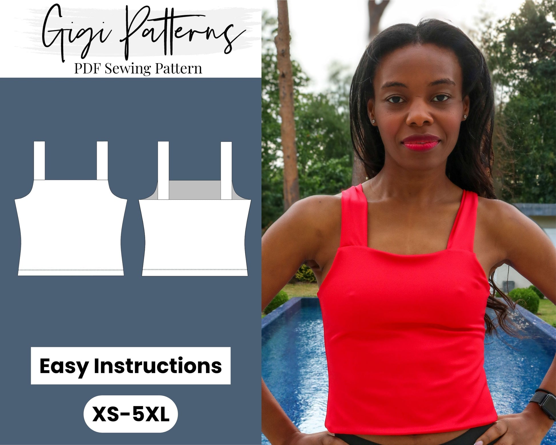 easy sewing pattern,beginner pattern,beginner sewing,pdf sewing pattern,digital sewing,modern sewing,women dress pattern,girl dress pattern,crop top pattern,crop top sewing,top sewing pattern,teen crop top,teen top pattern