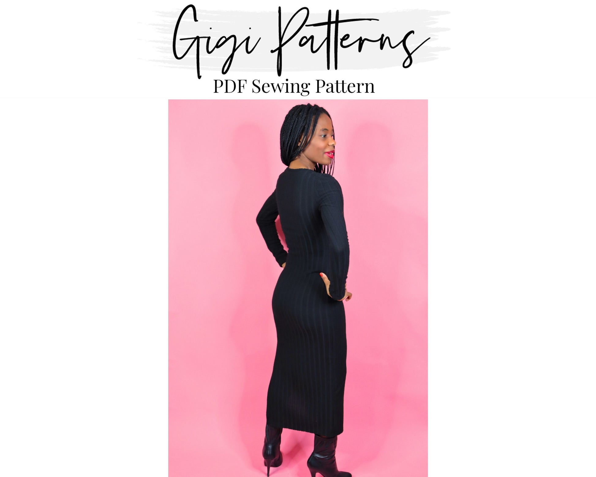 easy sewing pattern,beginner pattern,pdf sewing pattern,digital sewing,dress patron,slip dress pattern,Dress sewing pattern,sexy dress pattern,women dress pattern,summer dress pattern,loose dress pattern,knit dress pattern,side slit pattern