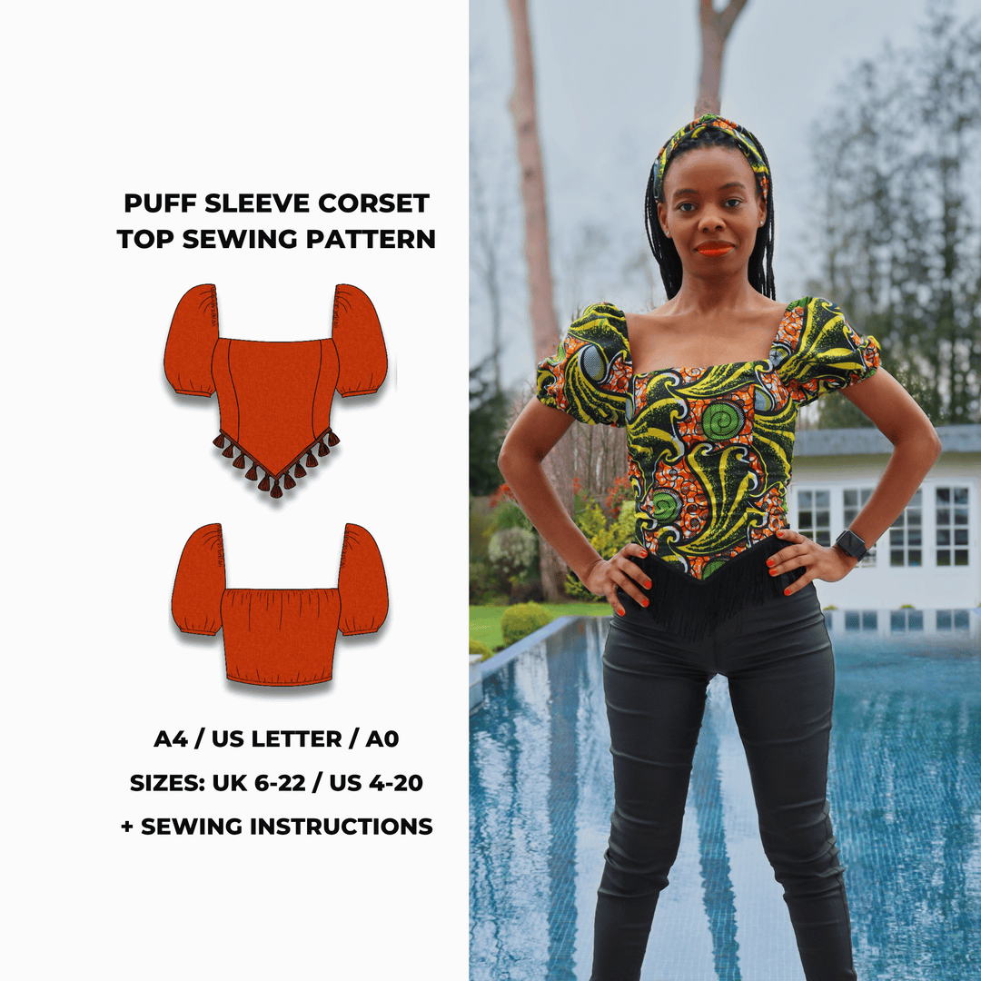 Gi Top Pattern Top Sewing Patterns | Crop Tops, Camis & Halters | PDF – GigiZanti